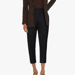 NEW Piazza Sempione Kim Cotton Trousers Black Size IT 38